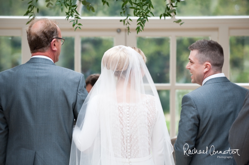 Professional colour photograph of Annabel and Andrew's spring wedding at Stapleford Park by Rachael Connerton Photography