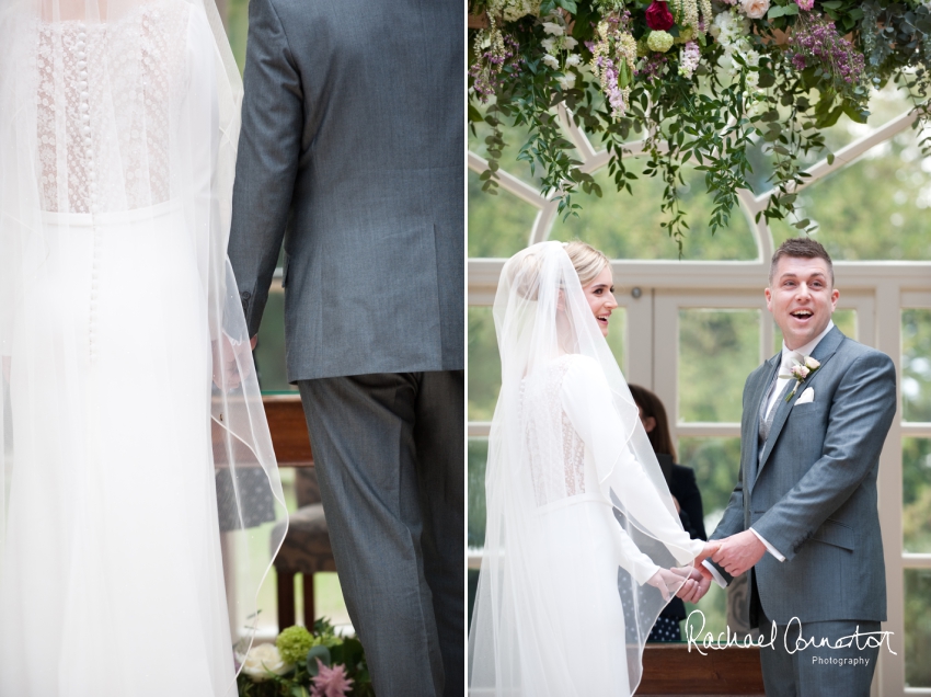 Professional colour photograph of Annabel and Andrew's spring wedding at Stapleford Park by Rachael Connerton Photography