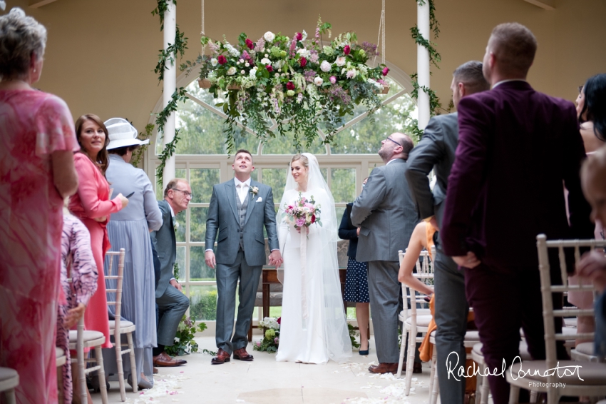 Professional colour photograph of Annabel and Andrew's spring wedding at Stapleford Park by Rachael Connerton Photography