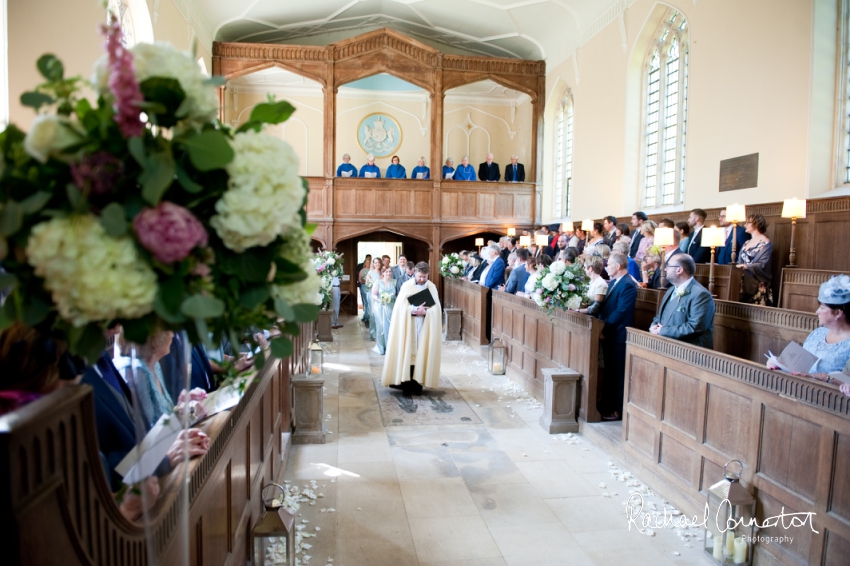 Professional colour photograph of Annabel and Andrew's spring wedding at Stapleford Park by Rachael Connerton Photography