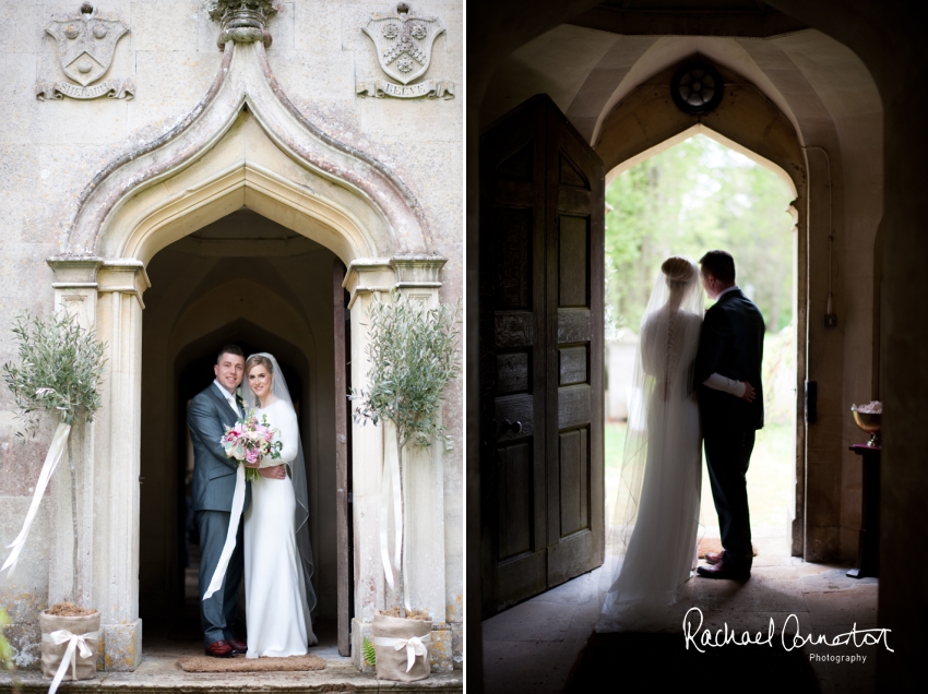 Professional colour photograph of Annabel and Andrew's spring wedding at Stapleford Park by Rachael Connerton Photography