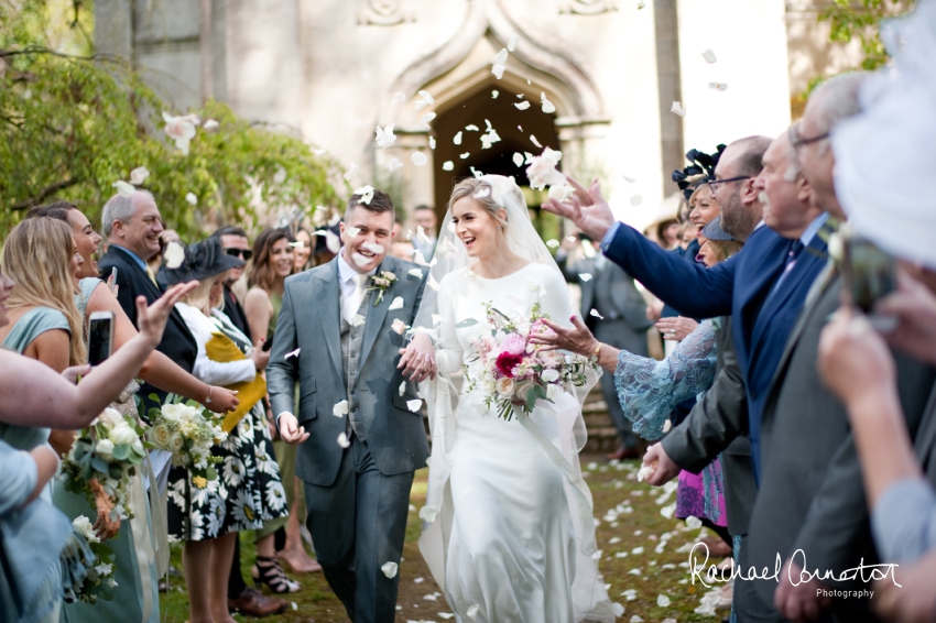 Professional colour photograph of Annabel and Andrew's spring wedding at Stapleford Park by Rachael Connerton Photography