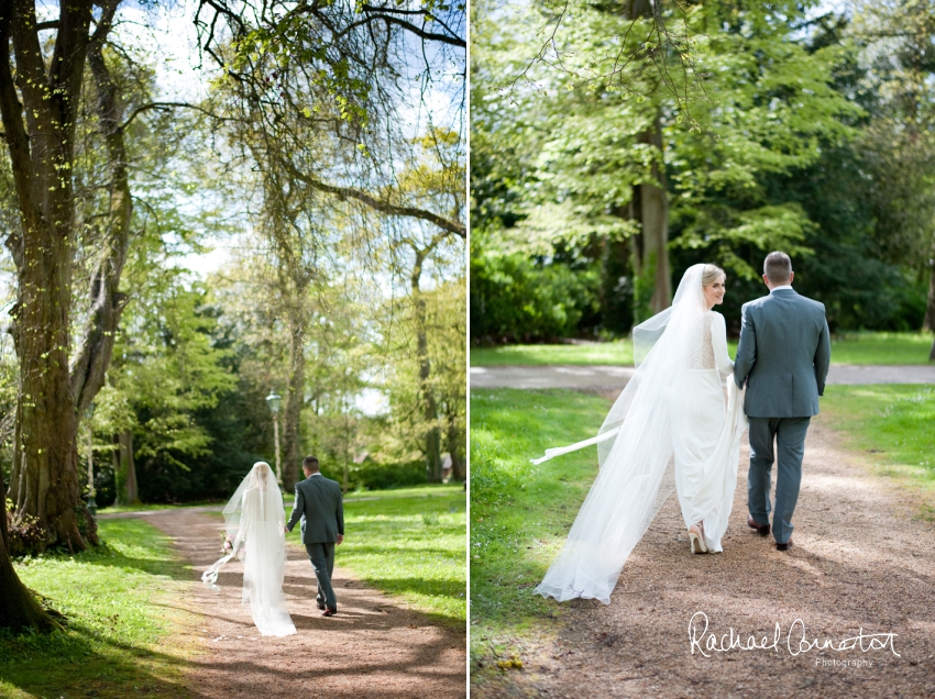 Professional colour photograph of Annabel and Andrew's spring wedding at Stapleford Park by Rachael Connerton Photography