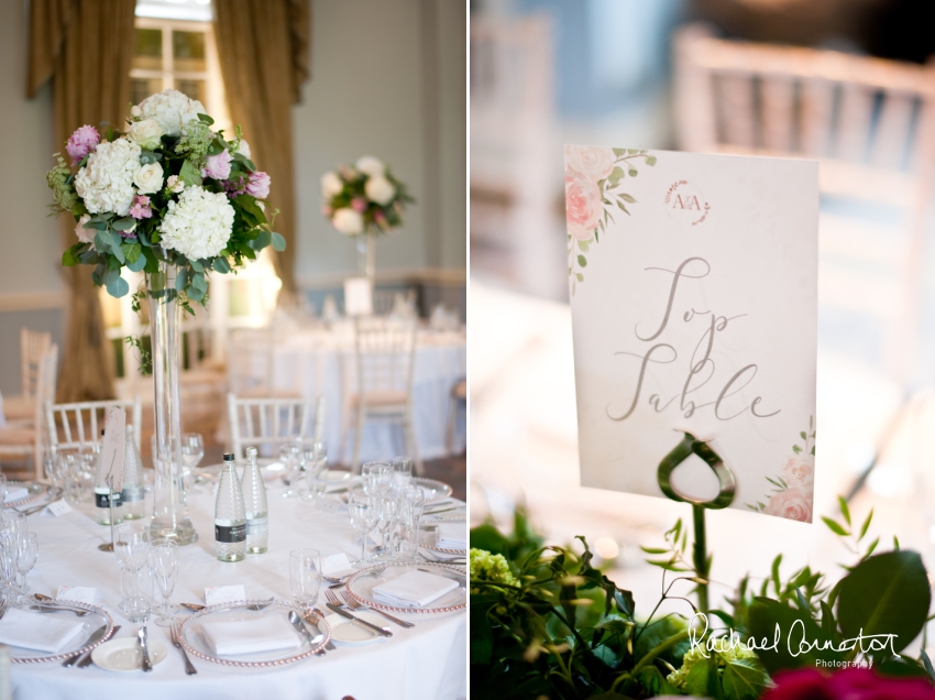 Professional colour photograph of Annabel and Andrew's spring wedding at Stapleford Park by Rachael Connerton Photography