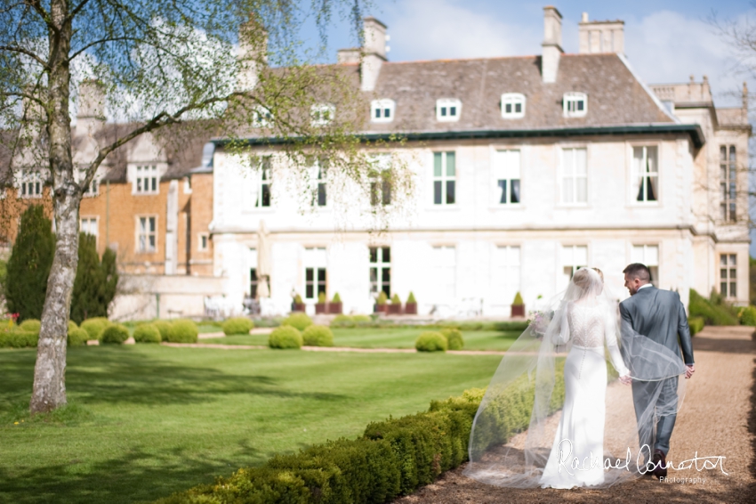 Professional colour photograph of Annabel and Andrew's spring wedding at Stapleford Park by Rachael Connerton Photography