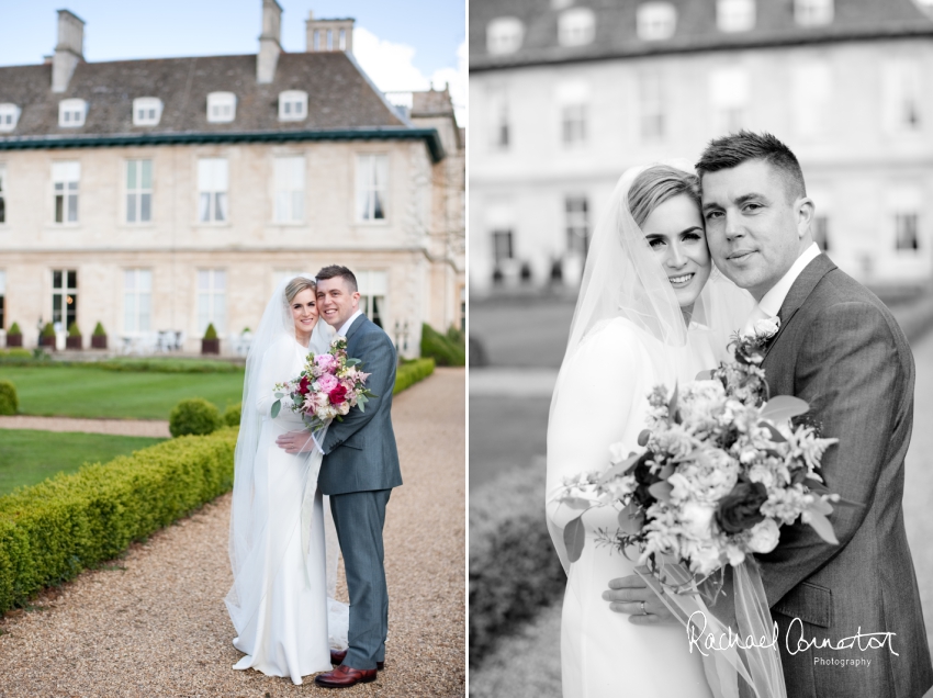 Professional colour photograph of Annabel and Andrew's spring wedding at Stapleford Park by Rachael Connerton Photography