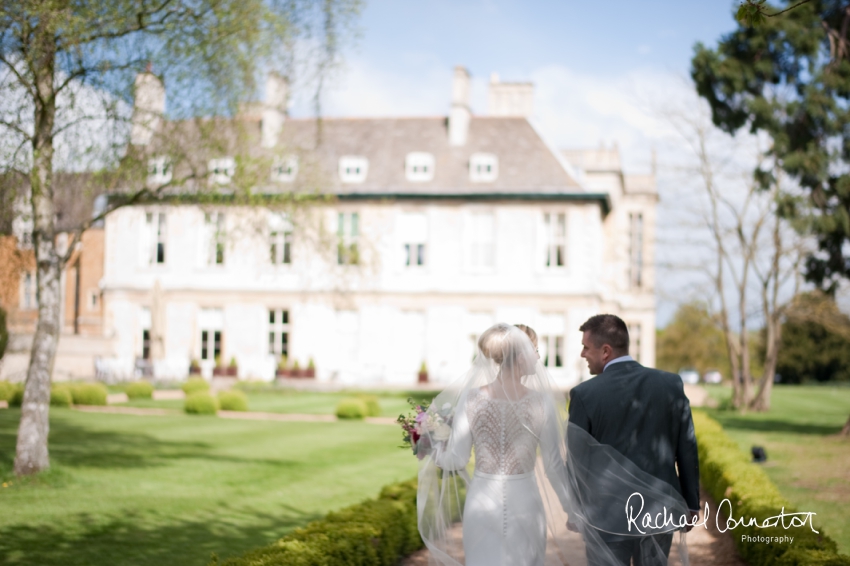 Professional colour photograph of Annabel and Andrew's spring wedding at Stapleford Park by Rachael Connerton Photography