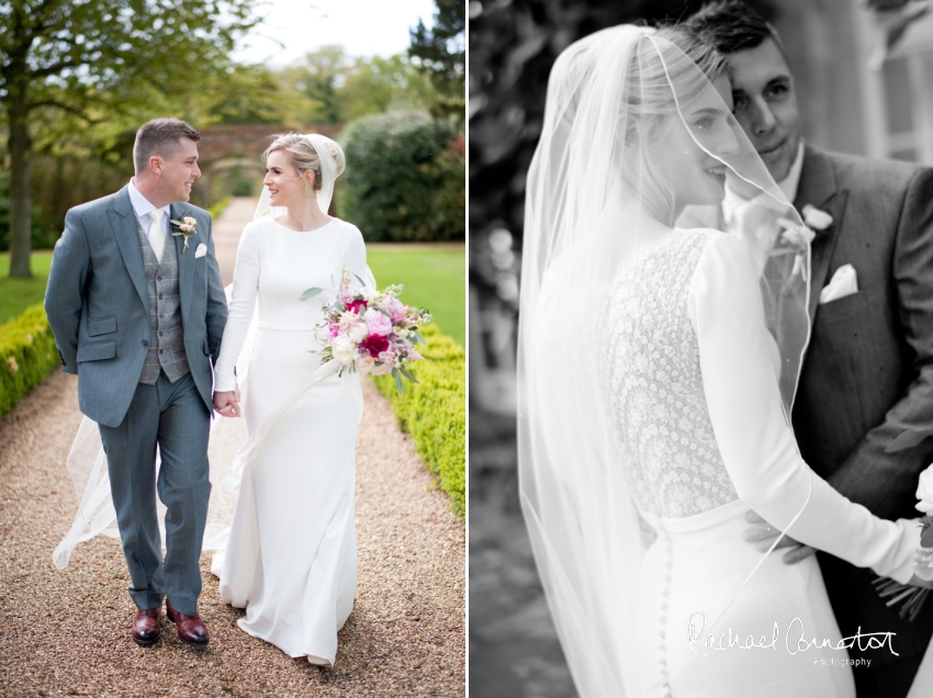 Professional colour photograph of Annabel and Andrew's spring wedding at Stapleford Park by Rachael Connerton Photography