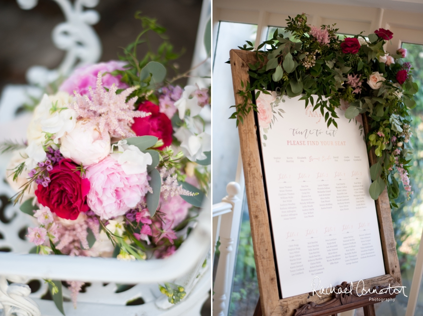 Professional colour photograph of Annabel and Andrew's spring wedding at Stapleford Park by Rachael Connerton Photography