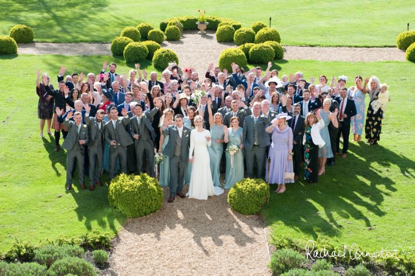 Professional colour photograph of Annabel and Andrew's spring wedding at Stapleford Park by Rachael Connerton Photography