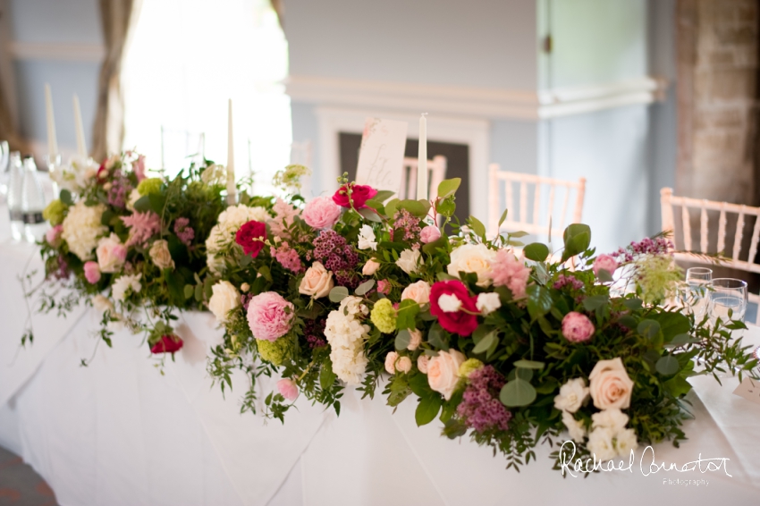 Professional colour photograph of Annabel and Andrew's spring wedding at Stapleford Park by Rachael Connerton Photography