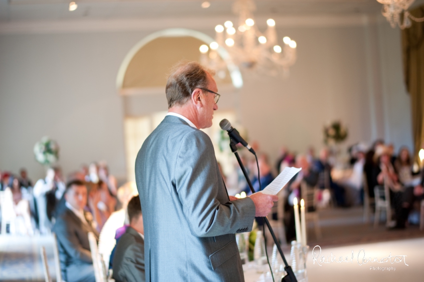 Professional colour photograph of Annabel and Andrew's spring wedding at Stapleford Park by Rachael Connerton Photography