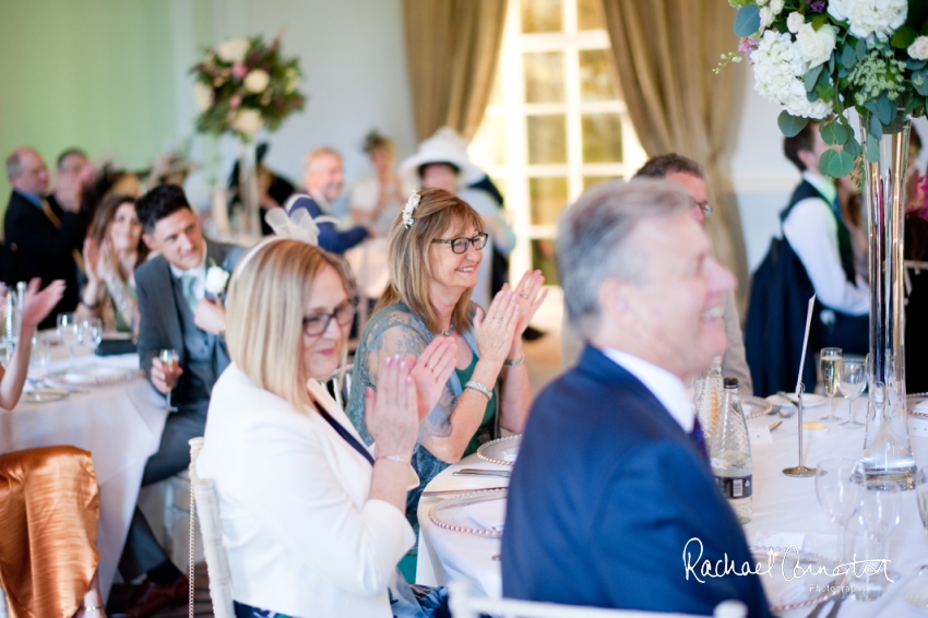 Professional colour photograph of Annabel and Andrew's spring wedding at Stapleford Park by Rachael Connerton Photography