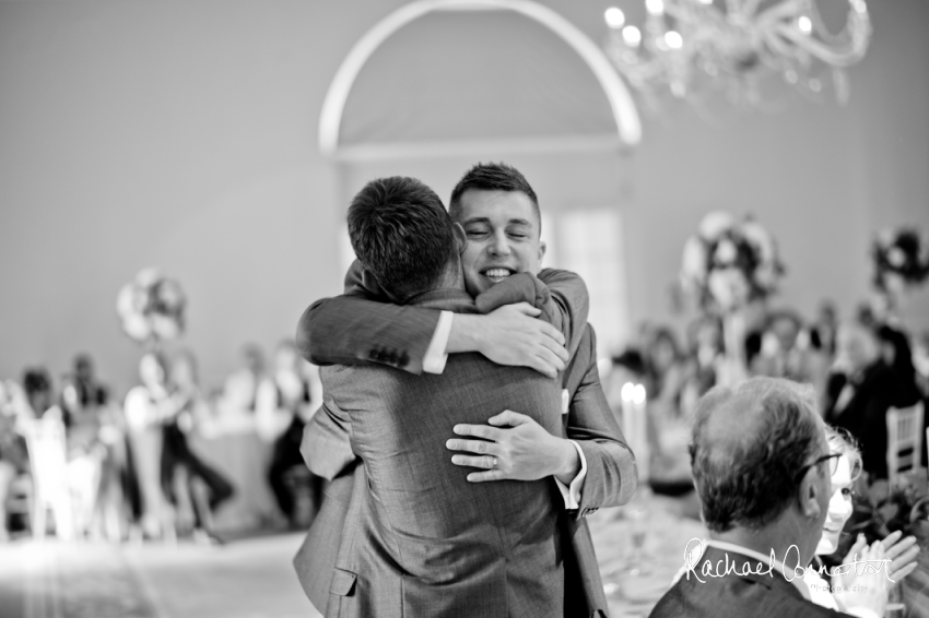 Professional colour photograph of Annabel and Andrew's spring wedding at Stapleford Park by Rachael Connerton Photography