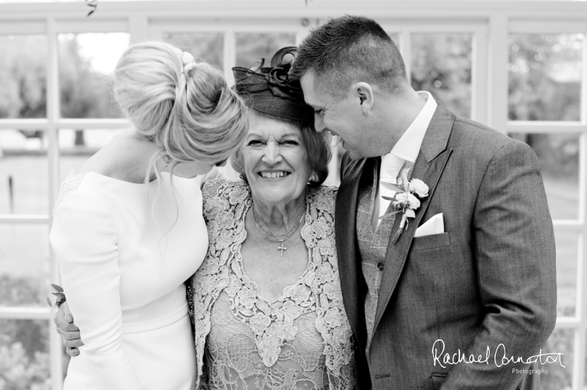 Professional colour photograph of Annabel and Andrew's spring wedding at Stapleford Park by Rachael Connerton Photography