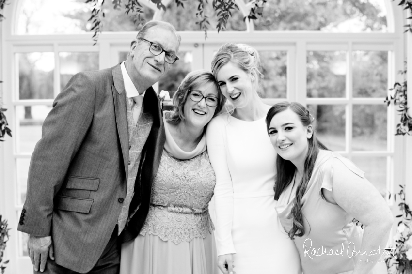 Professional colour photograph of Annabel and Andrew's spring wedding at Stapleford Park by Rachael Connerton Photography