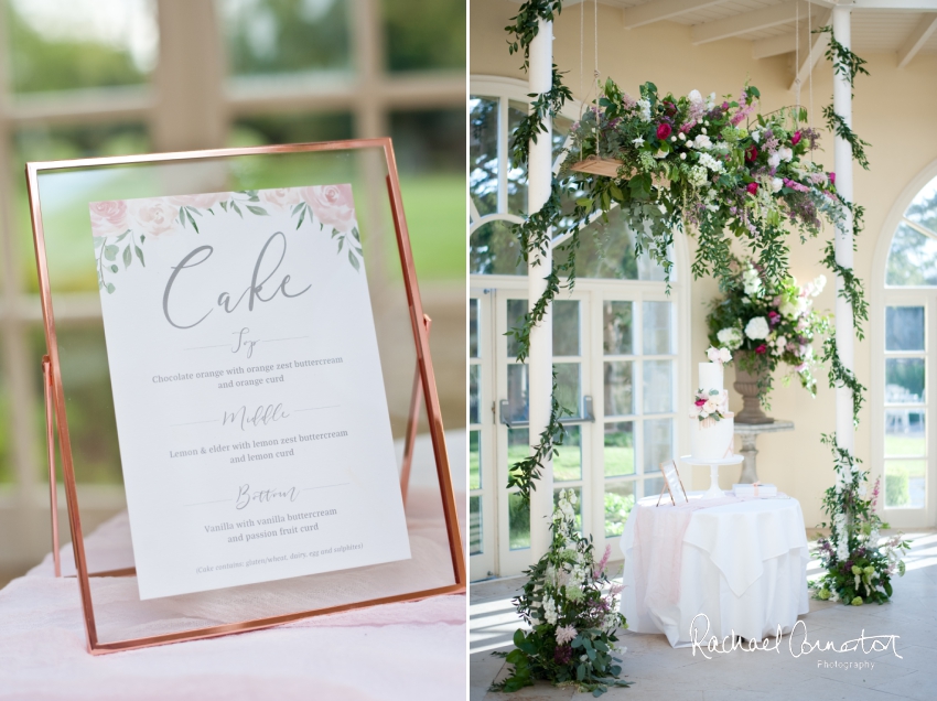 Professional colour photograph of Annabel and Andrew's spring wedding at Stapleford Park by Rachael Connerton Photography