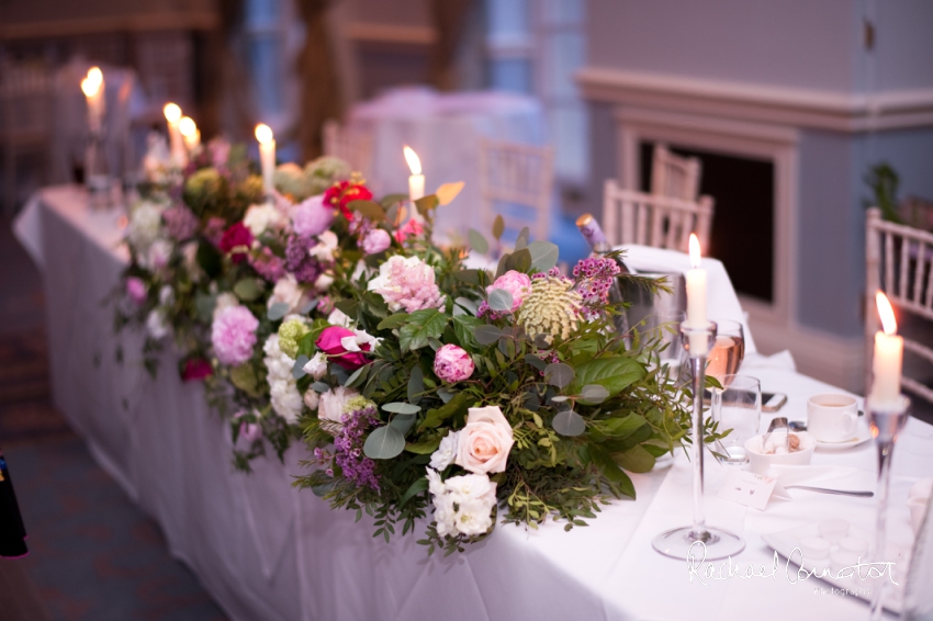 Professional colour photograph of Annabel and Andrew's spring wedding at Stapleford Park by Rachael Connerton Photography