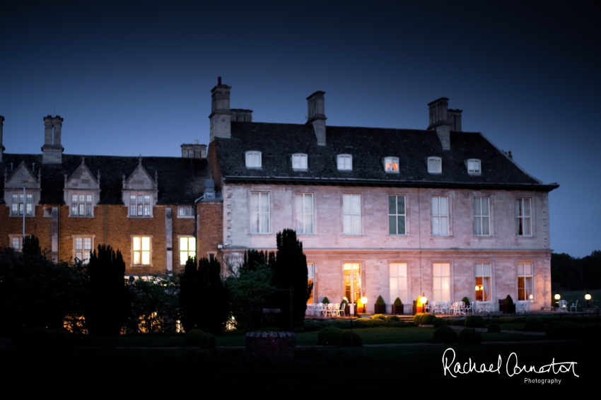 Professional colour photograph of Annabel and Andrew's spring wedding at Stapleford Park by Rachael Connerton Photography