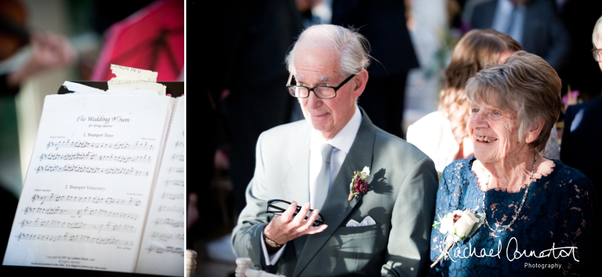 Professional colour photograph of Sarah and Johnathan's Christmas wedding at Stapleford Park by Rachael Connerton Photography