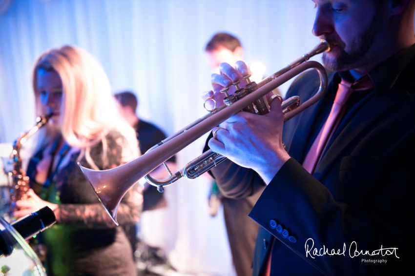 Professional colour photograph of Sarah and Johnathan's Christmas wedding at Stapleford Park by Rachael Connerton Photography