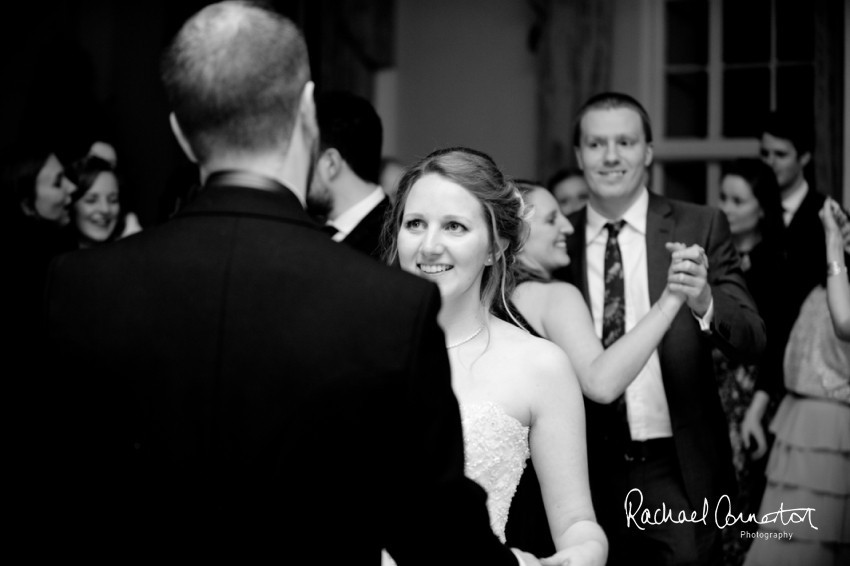 Professional colour photograph of Sarah and Johnathan's Christmas wedding at Stapleford Park by Rachael Connerton Photography