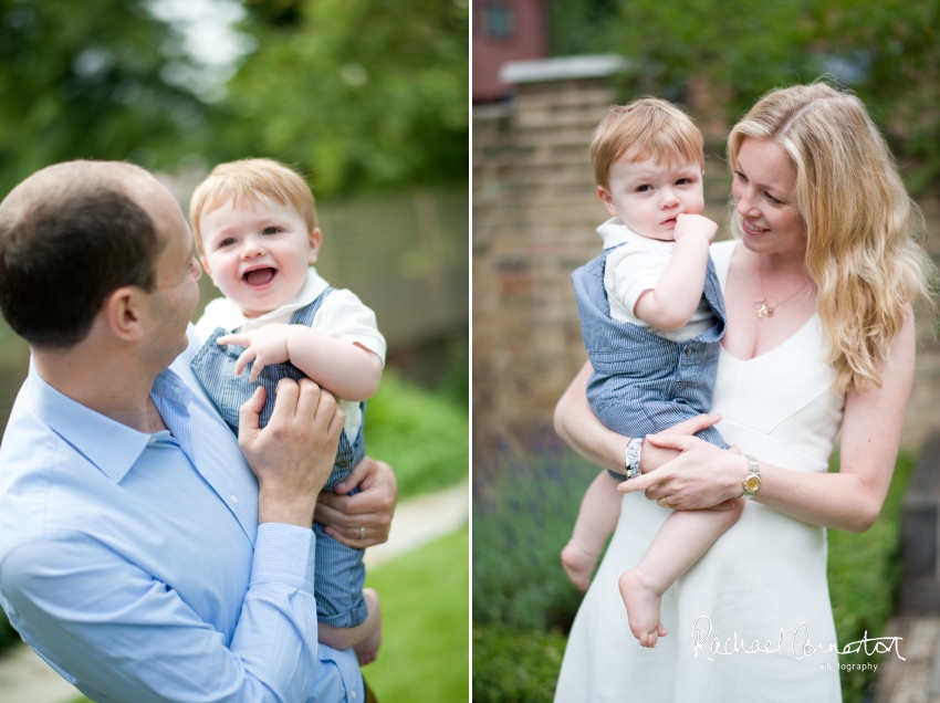 Professional colour photograph of Hannah and Adam's London family lifestyle shoot by Rachael Connerton Photography