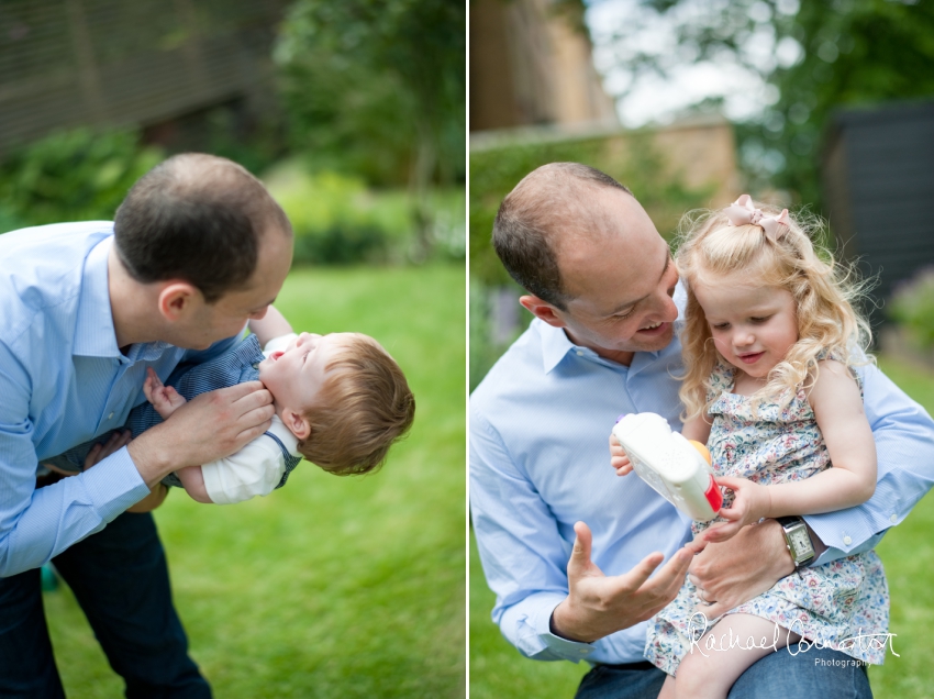 Professional colour photograph of Hannah and Adam's London family lifestyle shoot by Rachael Connerton Photography