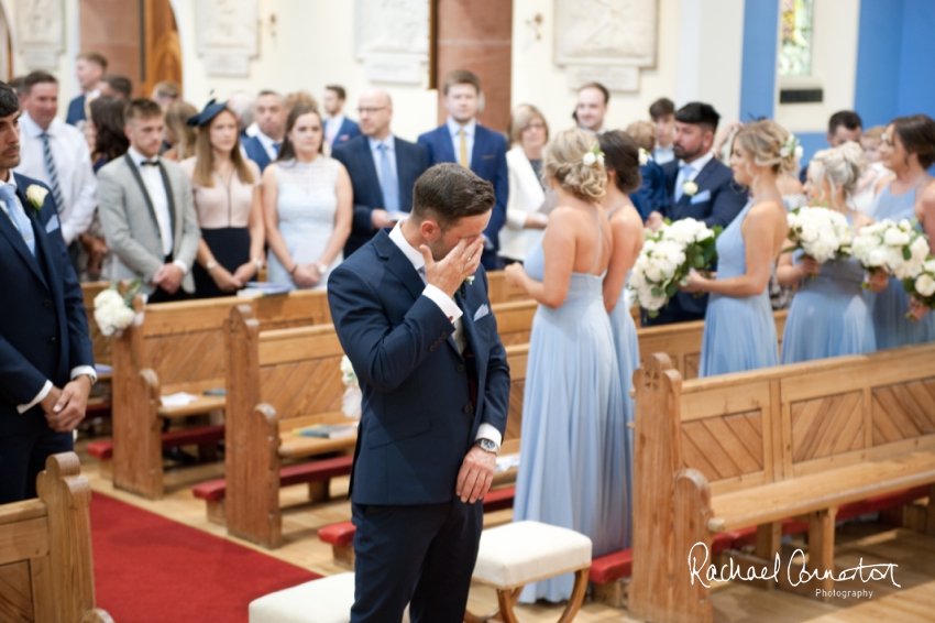 Professional colour photograph of Cathryn and David's summer wedding at Stubton Hall by Rachael Connerton Photography