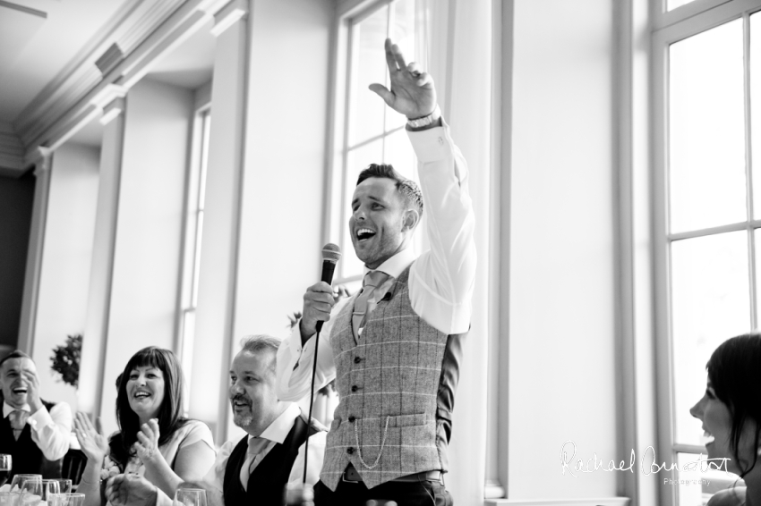 Professional colour photograph of Cathryn and David's summer wedding at Stubton Hall by Rachael Connerton Photography