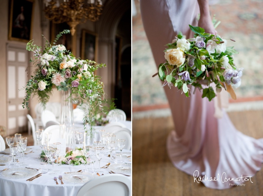 Professional colour photograph of English Wedding Blog Belvoir Castle styled shoot by Rachael Connerton Photography