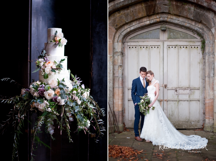 Professional colour photograph of English Wedding Blog Belvoir Castle styled shoot by Rachael Connerton Photography