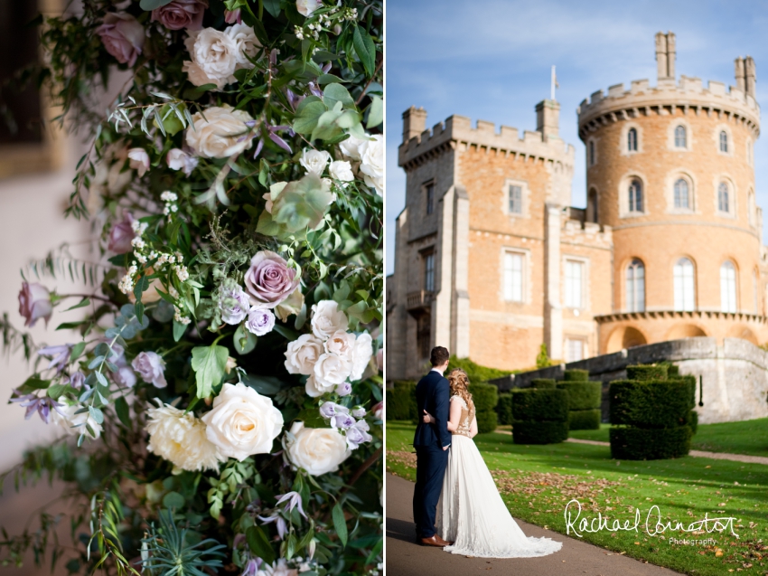 Professional colour photograph of English Wedding Blog Belvoir Castle styled shoot by Rachael Connerton Photography