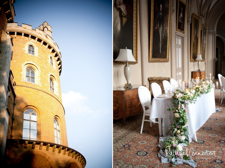 Professional colour photograph of English Wedding Blog Belvoir Castle styled shoot by Rachael Connerton Photography