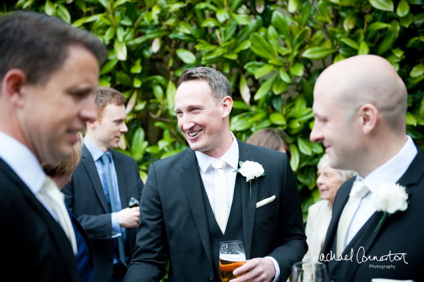 Professional colour photograph of Natalie and Simon's wedding at Ellenborough Park, Cheltenham by Rachael Connerton Photography