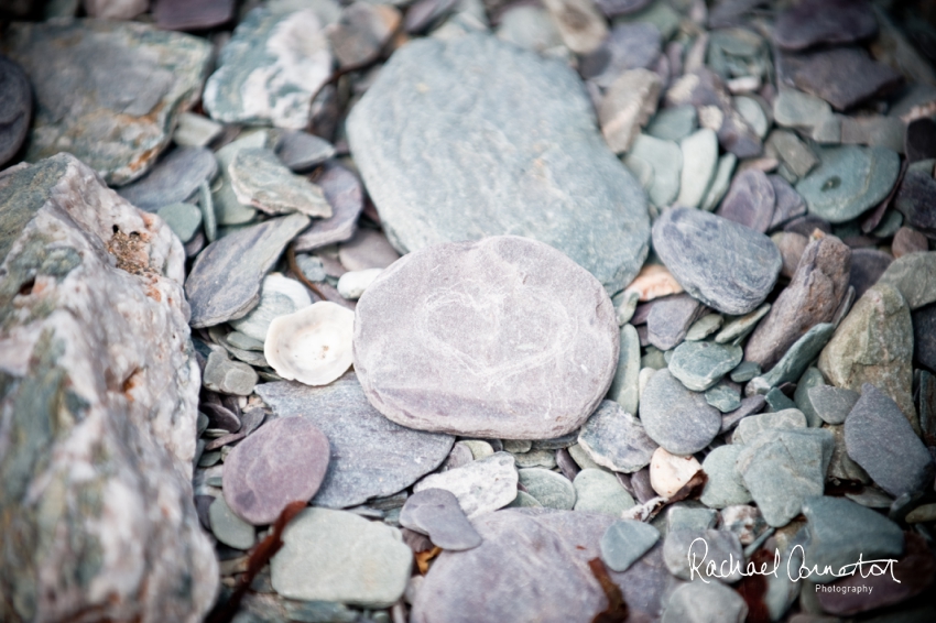 Professional colour photograph of Holly and Chris' Cornwall beach wedding at Palhawn Fort by Rachael Connerton Photography