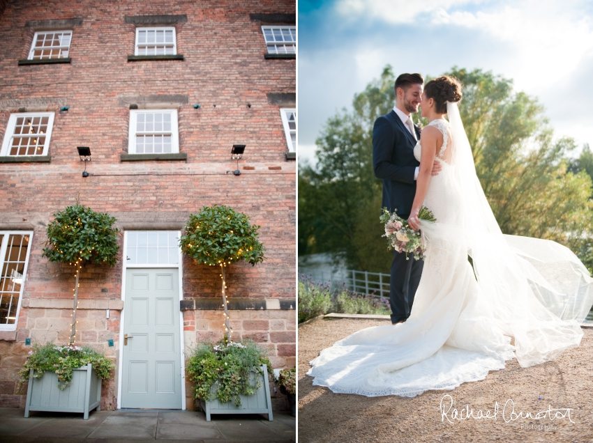 Professional colour photograph of Jemma and Kane's wedding at The West Mill, Derby by Rachael Connerton Photography