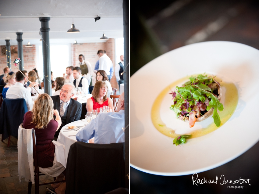 Professional colour photograph of Jemma and Kane's wedding at The West Mill, Derby by Rachael Connerton Photography