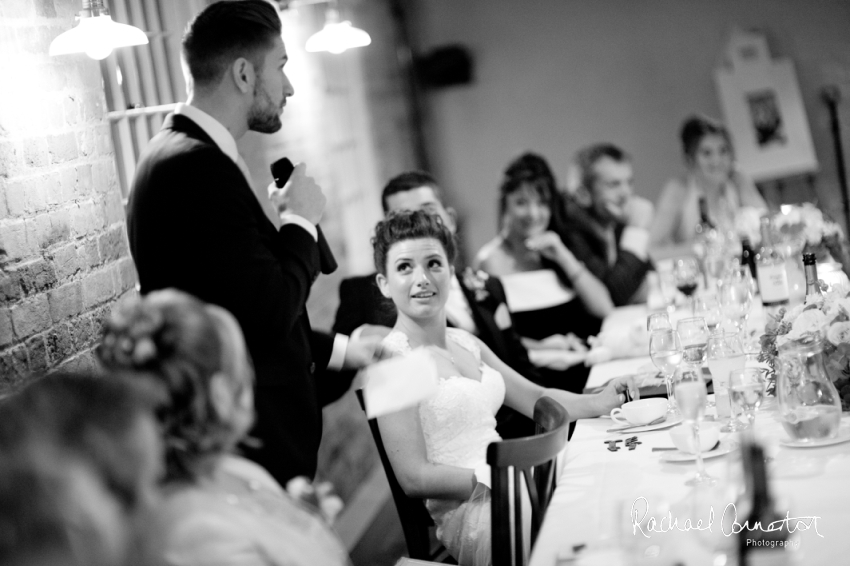 Professional colour photograph of Jemma and Kane's wedding at The West Mill, Derby by Rachael Connerton Photography